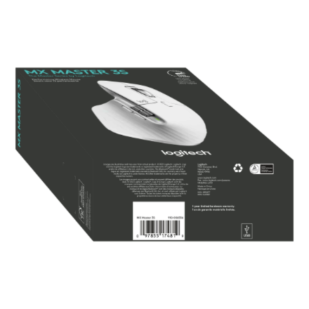 Logitech Mouse | MX MASTER 3S | Wireless | Bluetooth