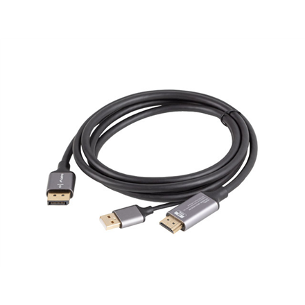 Lanberg HDMI (M) to Displayport (M) cable 4K