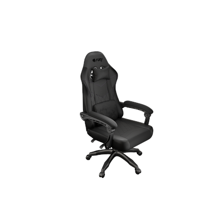 Fury Eco leather/Fabric/Nylon | Gaming Chair | Shinai S2 | Black
