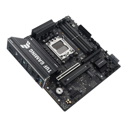Asus TUF GAMING B850M-E WIFI | Processor family AMD | Processor socket AM5 | DDR5 | Supported hard d