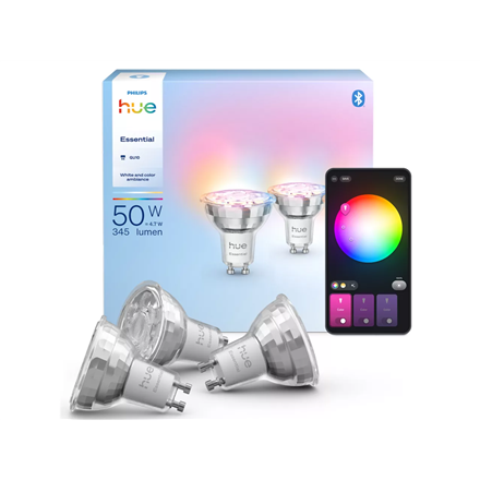 Philips Hue E WCA 345 GU10 3P EU | Philips Hue