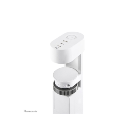 Neomounts DS22-840WH6 Desk socket with clamp and USB-C and USB-A ports - Quick charging | Neomounts