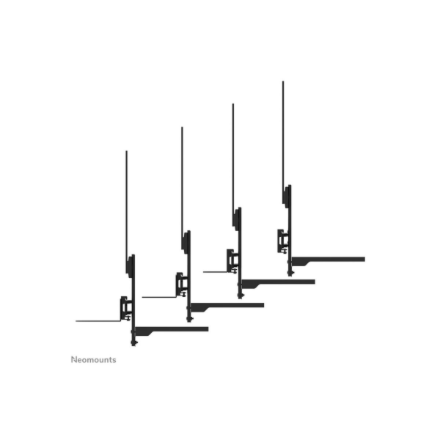Neomounts AV60-500BL Videobar and laptop shelf kit 43-110" - VESA - max 8 kg - universal