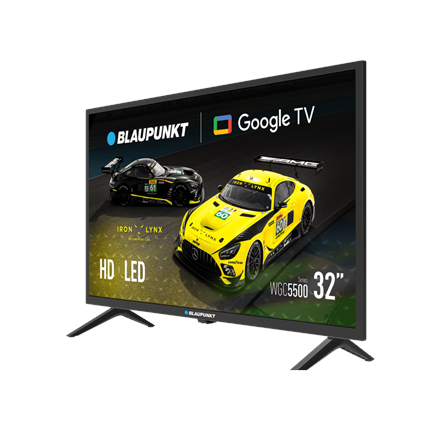 Blaupunkt LED TV | 32WGC5500S | 32 | Smart TV | Google TV | HD | Black