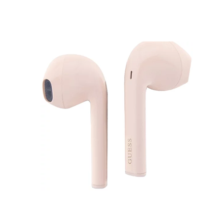 Guess Bluetooth headphones GUTWST26PSP TWS + docking station pink/pink Classic EST Logo | GUESS