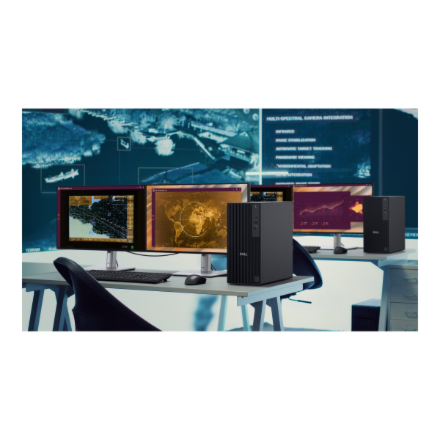 Dell Pro Tower QCT1255 AMD Ryzen 5 8600G/16GB/512GB/Intel Integrated/Win11 Pro/No kbd/3Y ProSupport 