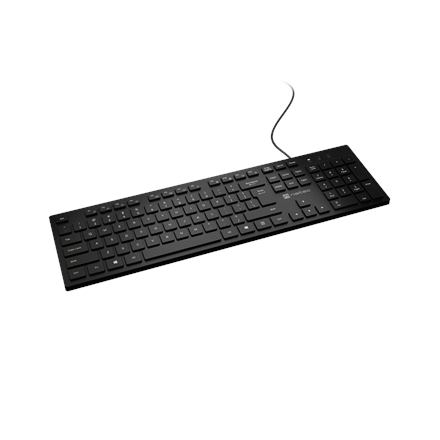 Natec Herring | Keyboard | Wired | US | Black | USB Type-A