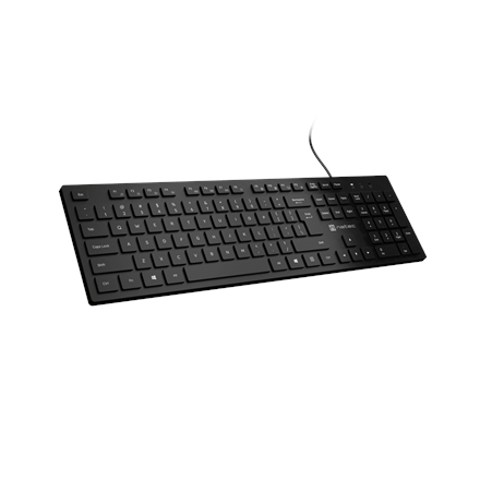 Natec Herring | Keyboard | Wired | US | Black | USB Type-A