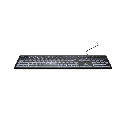 Natec Herring Glow | Keyboard | Wired | US | Black | USB Type-A