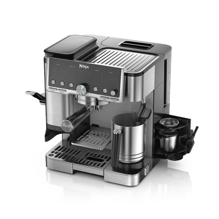 NINJA | Coffee Maker | ES701EU Luxe Café Pro | Pump pressure 9 bar | Built-in milk frother | Ground 