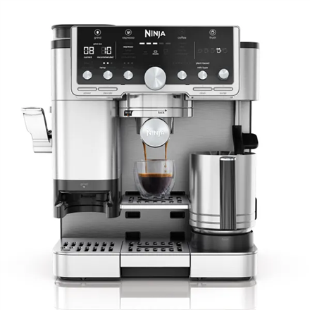 NINJA | Coffee Maker | ES701EU Luxe Café Pro | Pump pressure 9 bar | Built-in milk frother | Ground 