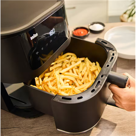 Braun MultiFry 5 Air Fryer | HF5030 | Power 1700 W | Capacity 6 L | RealAir Technology | Black