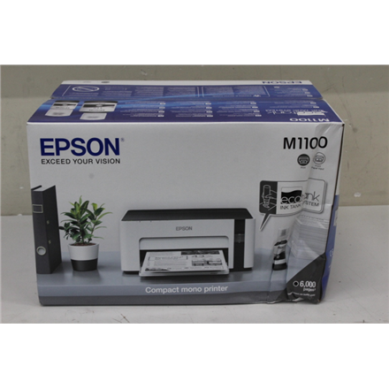 SALE OUT. Epson EcoTank M1100 | Inkjet | Mono | Standard | Grey | DAMAGED PACKAGING