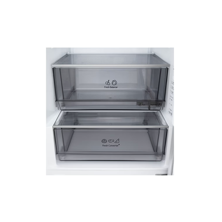 LG Refrigerator | GBBS322CSW | Energy efficiency class C | Free standing | Combi | Height 203 cm | F