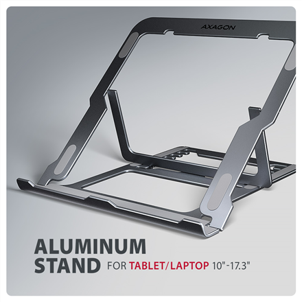 AXAGON STND-LAG stand for laptops and tablets | Adjustable Height