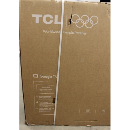 SALE OUT. TCL 4K QLED TV | 65T8C | 65 | Smart TV | Google TV | DAMAGED PACKAGING