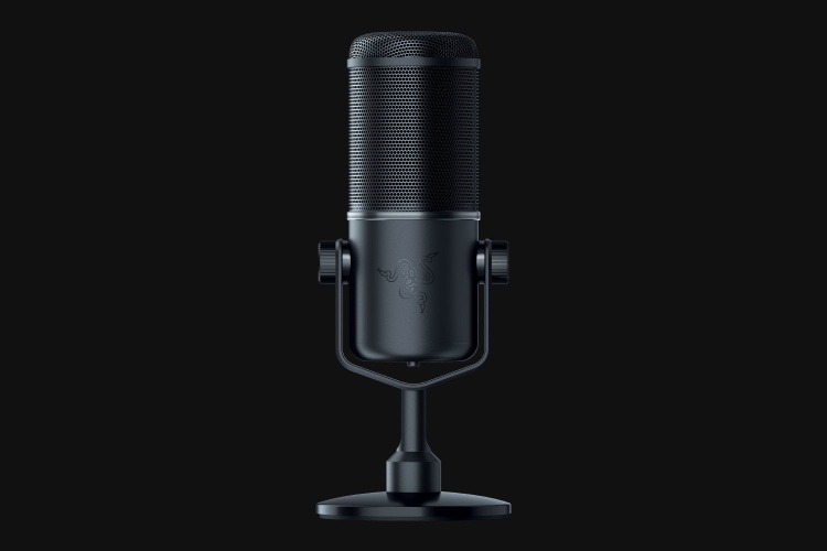 Razer Razer Seiren Elite Mikrofonas, Table microphone, USB, Juoda