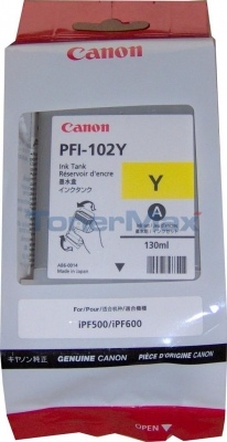 Canon PFI-102 (0898B001), geltona kasetė