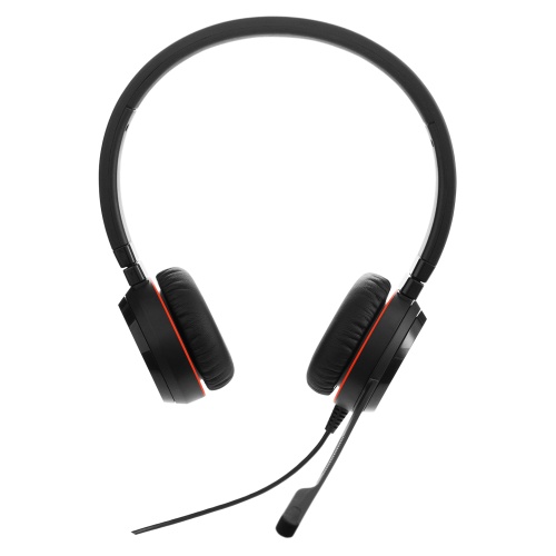 Jabra Evolve 20 SE UC Stereo Laidinės ausinės, USB-A, Juoda