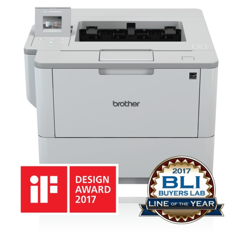 Brother HL-L6400DW Spausdintuvas lazerinis nespalvotas A4 50 ppm, Wi-Fi, Ethernet LAN, NFC, USB