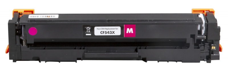 Neoriginali Static Control HP No.203X (CF543X)/Canon CRG-054HM Nauja mikroschema, purpurinė kasetė