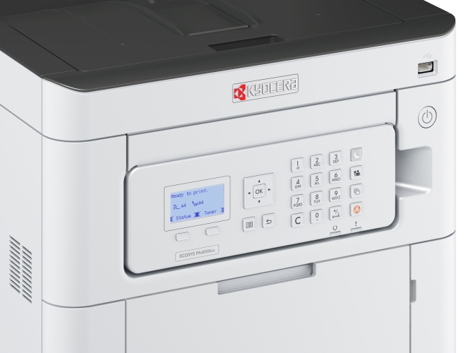 Kyocera ECOSYS PA4000cx Printer Laser Colour Duplex A4 40 ppm Ethernet LAN USB