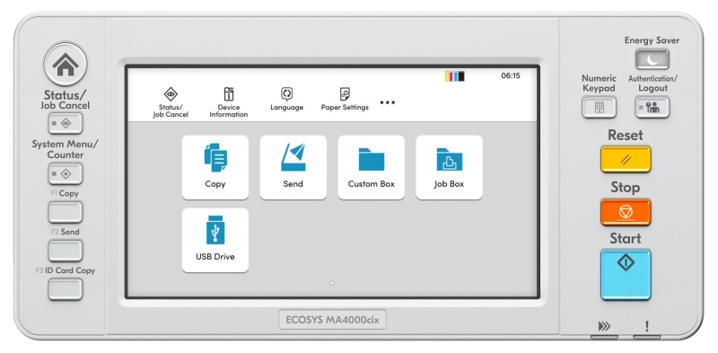 Kyocera ECOSYS MA4000cix Printer Laser Colour MFP A4 40 ppm Ethernet LAN USB