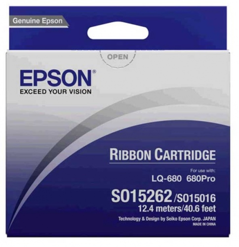 Epson S015016 (C13S015262) (Ersatz für C13S015016), juoda juostelė