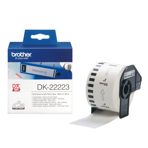 Brother DK22223 CONTINUOUS PAPER TAPE 50MM