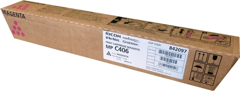 Ricoh MP C406 842097, purpurinė kasetė