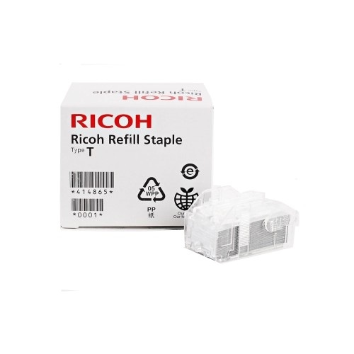 Ricoh 414865 Staple Cartridge Type T, 2x 5000 pcs