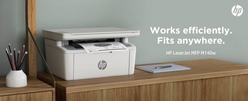 HP LaserJet M140w Printer Laser B/W MFP A4 20 ppm USB Wi-Fi Bluetooth