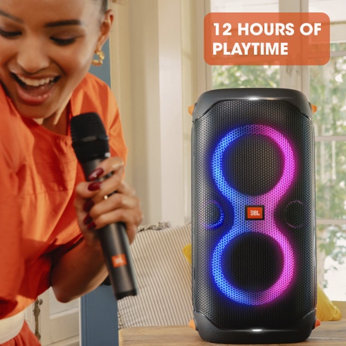 JBL PartyBox 110 Nešiojama garso kolonėlė, Wireless, Bluetooth, Juoda