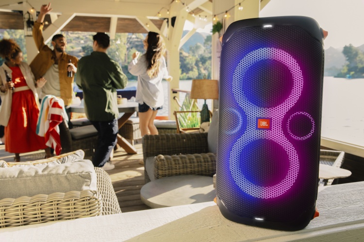 JBL PartyBox 110 Nešiojama garso kolonėlė, Wireless, Bluetooth, Juoda