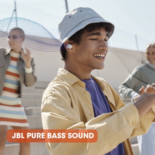 JBL Tune 130NC TWS Belaidės ausinės Earbuds, Bluetooth, Juoda