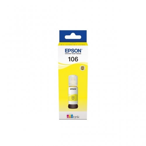 Epson 106 EcoTank (C13T00R440) Rašalo papildymo buteliukas, Geltona