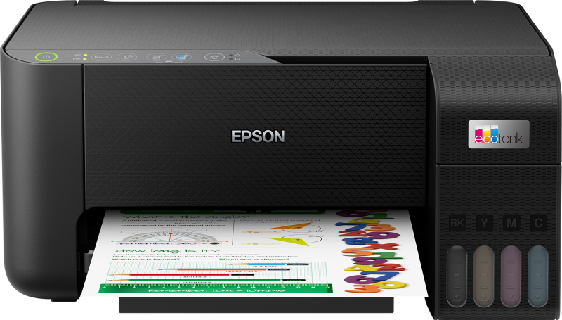 Epson EcoTank L3250 Spausdintuvas rašalinis MFP Spalvotas A4 33ppm Wi-Fi USB
