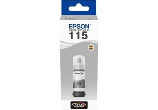 Epson 115 EcoTank (C13T07D54A) Rašalo papildymo buteliukas, Pilka