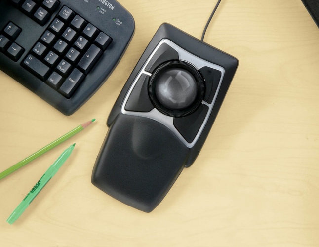 Pelė su rutuliniu manipuliatoriumi Kensington Expert Trackball USB