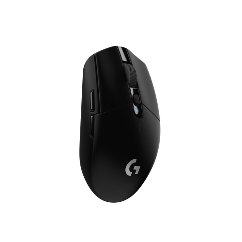 Logitech G305 Lightspeed Belaidė žaidimų pelė, RF Wireless + Bluetooth, 12000 DPI, Juoda