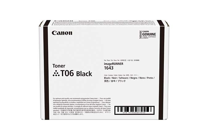 Canon T06 (3526C002) kasetė lazeriniams spausdintuvams, Juoda (20500 psl)