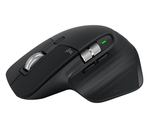Logitech MX MASTER 3S Belaidė pelė, Graphite