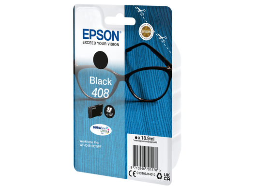 Epson 408 (C13T09J14010) Rašalinė kasetė, Juoda