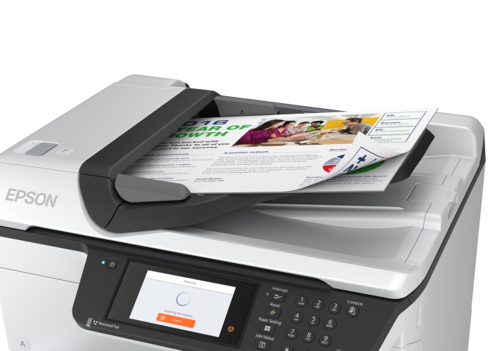 Epson WorkForce Pro WF-C878RDWF Spausdintuvas rašalinis MFP Colour A3 335lap. 33.6Kbps LAN Wi-Fi USB