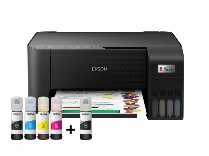 Epson EcoTank L3250 Spausdintuvas rašalinis MFP Spalvotas A4 33ppm Wi-Fi USB (SPEC)