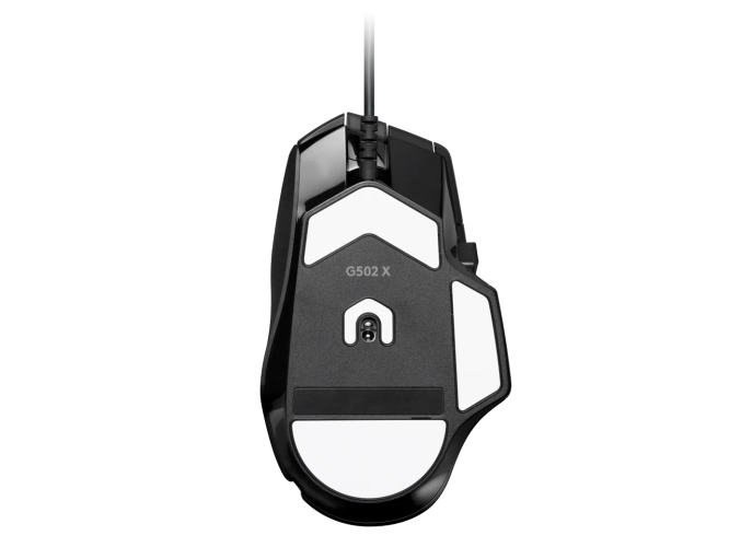 Logitech G G502 X Laidinė žaidimų pelė USB Type-A, Juoda