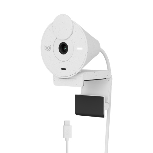 Logitech Brio 300 Full HD Internetinė kamera, USB-C, Off-white