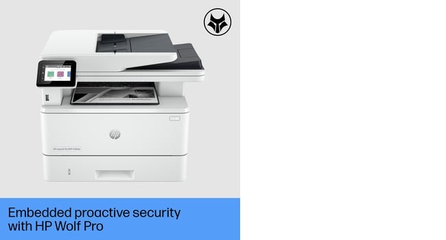 HP LaserJet Pro MFP 4102dw Spausdintuvas lazerinis nespalvotas MFP A4 40 ppm USB Wi-Fi Ethernet LAN