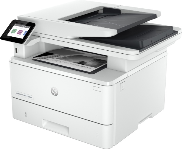 HP LaserJet Pro MFP 4102dw Spausdintuvas lazerinis nespalvotas MFP A4 40 ppm USB Wi-Fi Ethernet LAN
