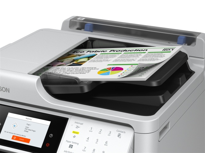 Epson WorkForce Pro EM-C800RDWF Spausdintuvas rašalinis Colour MFP A4 25 ppm USB Wi-Fi Ethernet LAN